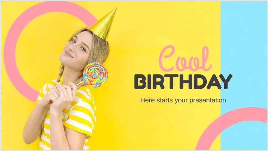 Birthday Party Ppt Template Free Download