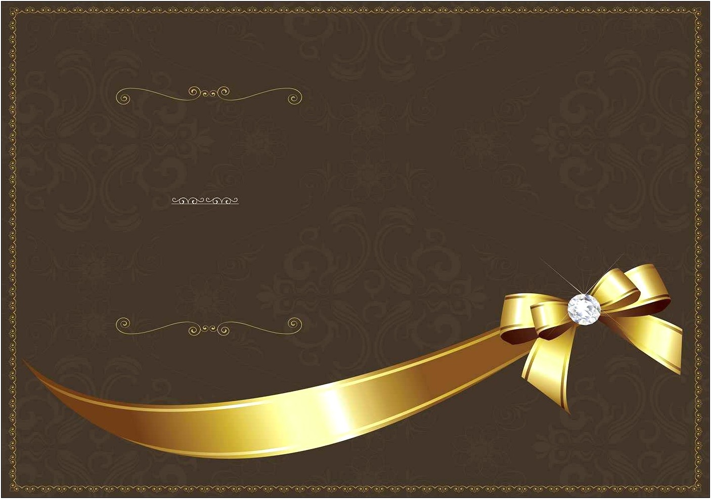 Black And Gold Invitation Templates Free Download