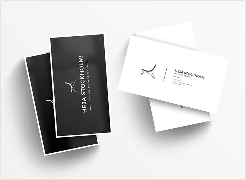 Blank Business Card Template Download Free