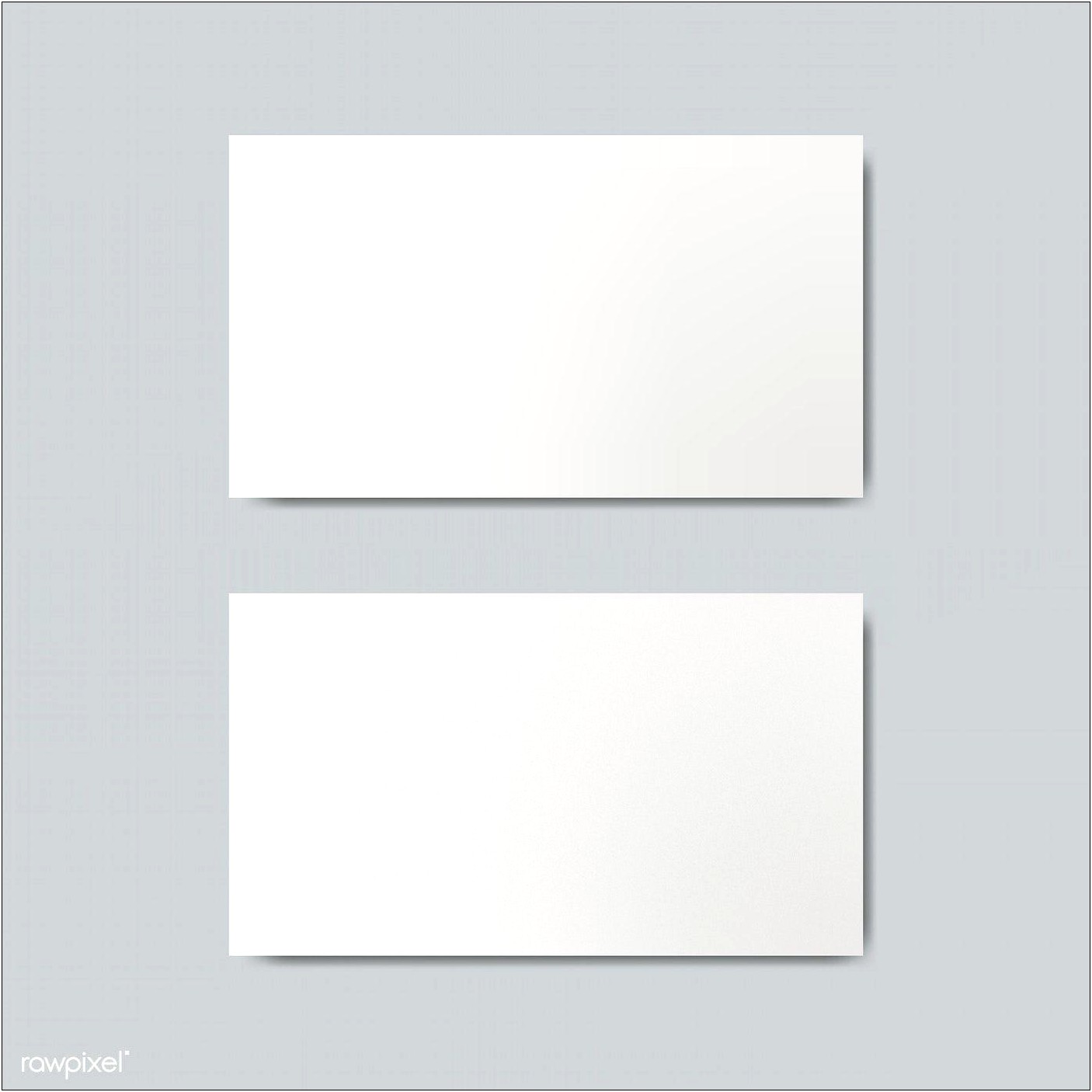 Blank Business Card Template Psd Free