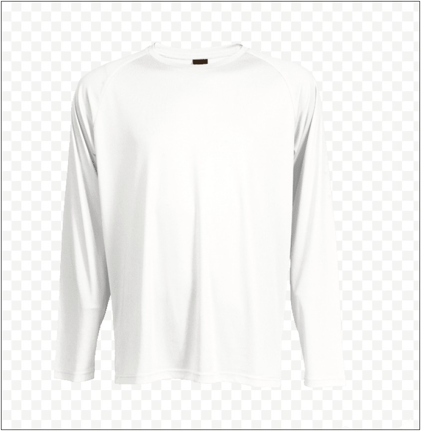 Blank Long Sleeve Shirt Template Free