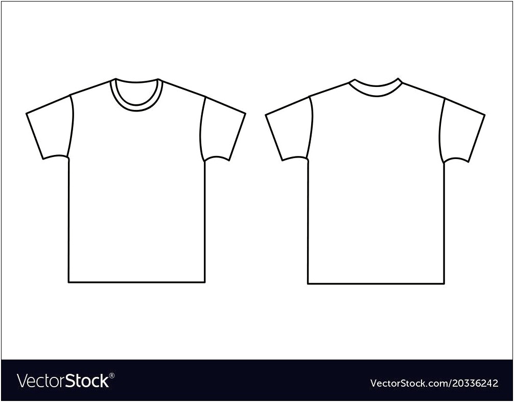 Blank Tshirt Template For Photoshop Free Download