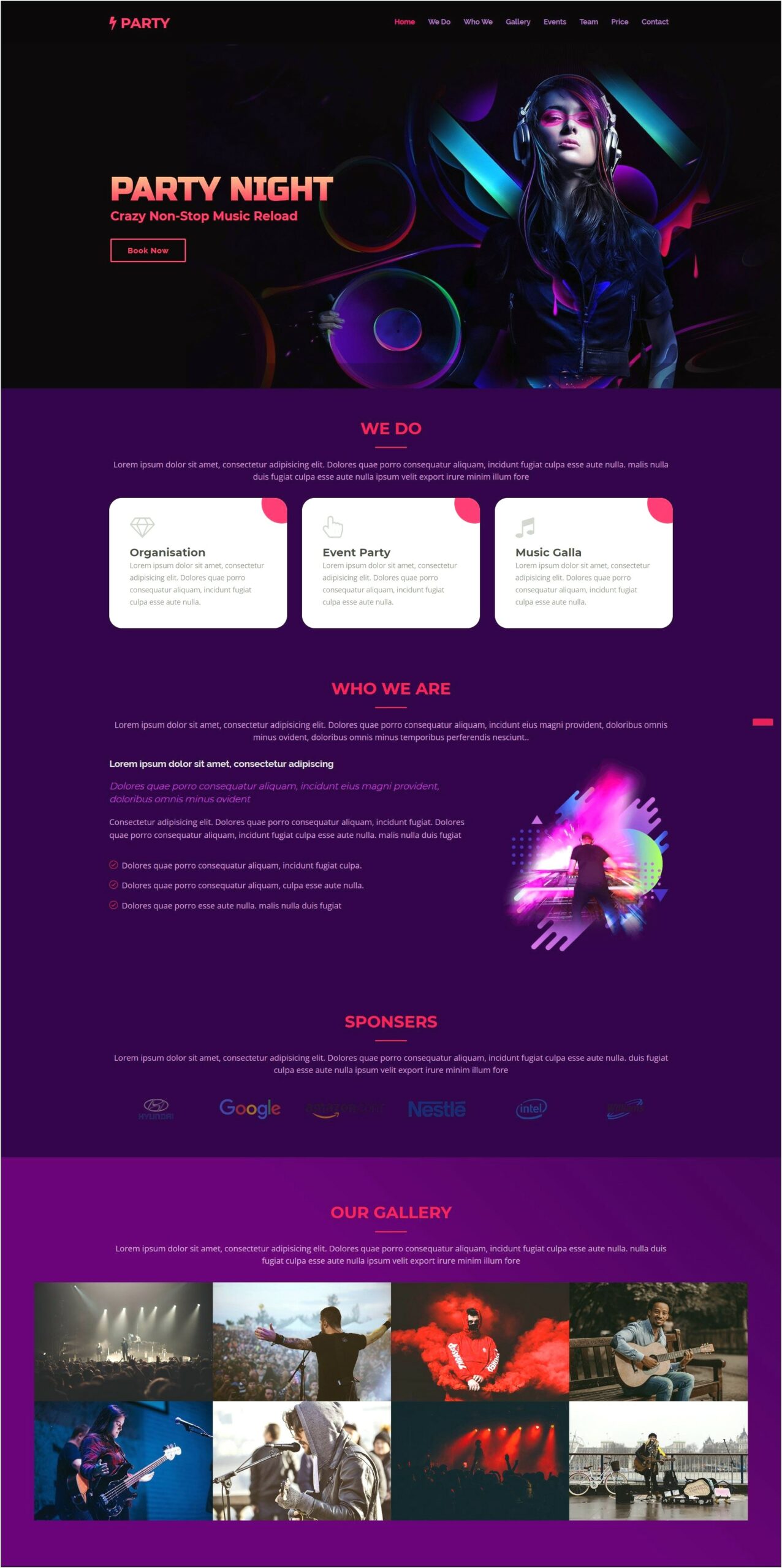 Blazen Event And Exhibition Bootstrap4 Template Free Html