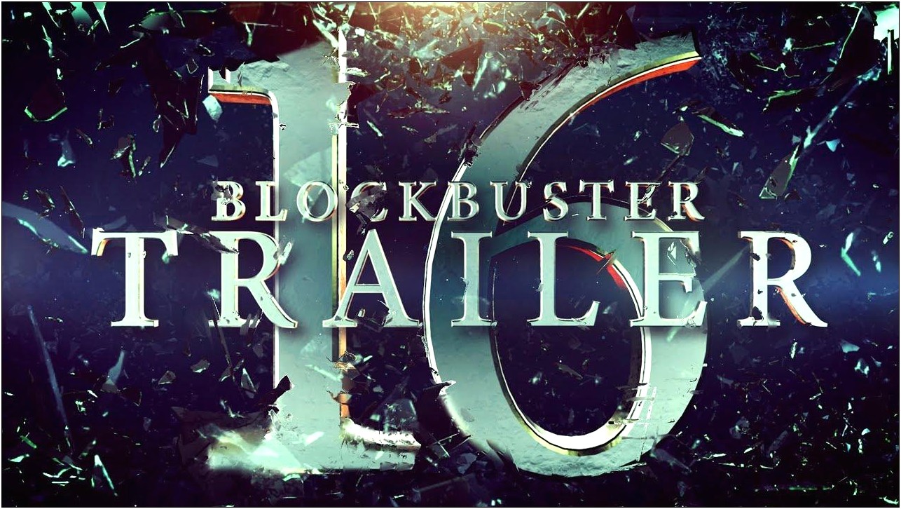 Blockbuster Trailer 3 After Effects Template Free Download