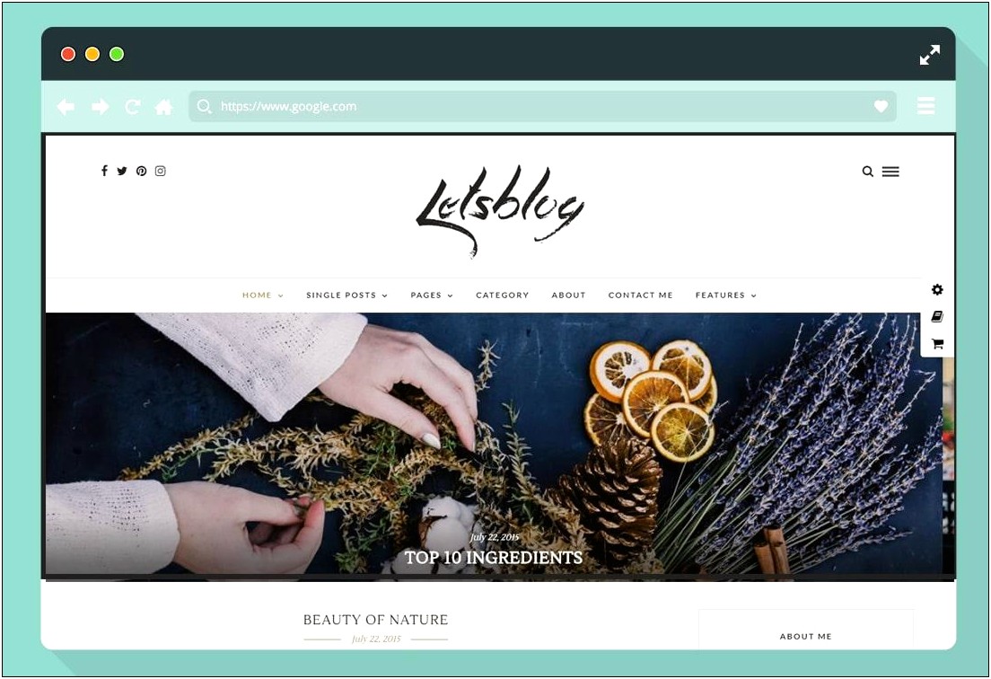 Blog Html Template For Creative Bloggers Free Download