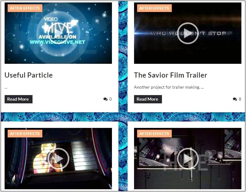 Bluefx After Effects Templates Free Download