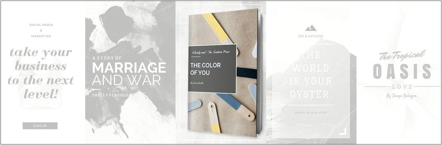 Book Layout Design Template Free Download