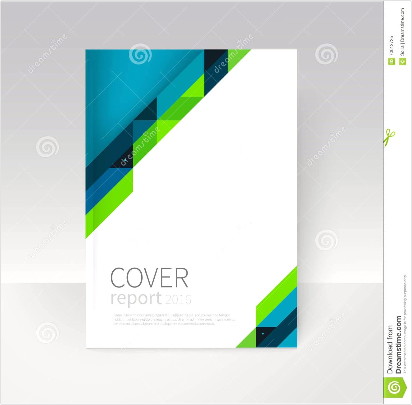 Booklet Cover Design Template Free Download