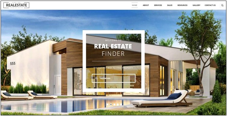 Bootstrap 4 Real Estate Template Free