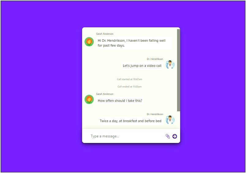 Bootstrap Chat Template Html Free Download