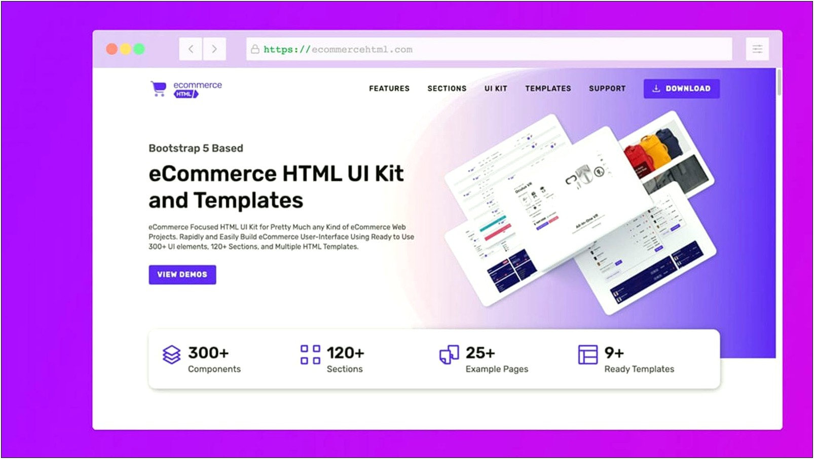 Bootstrap Ecommerce Html Template Free Download