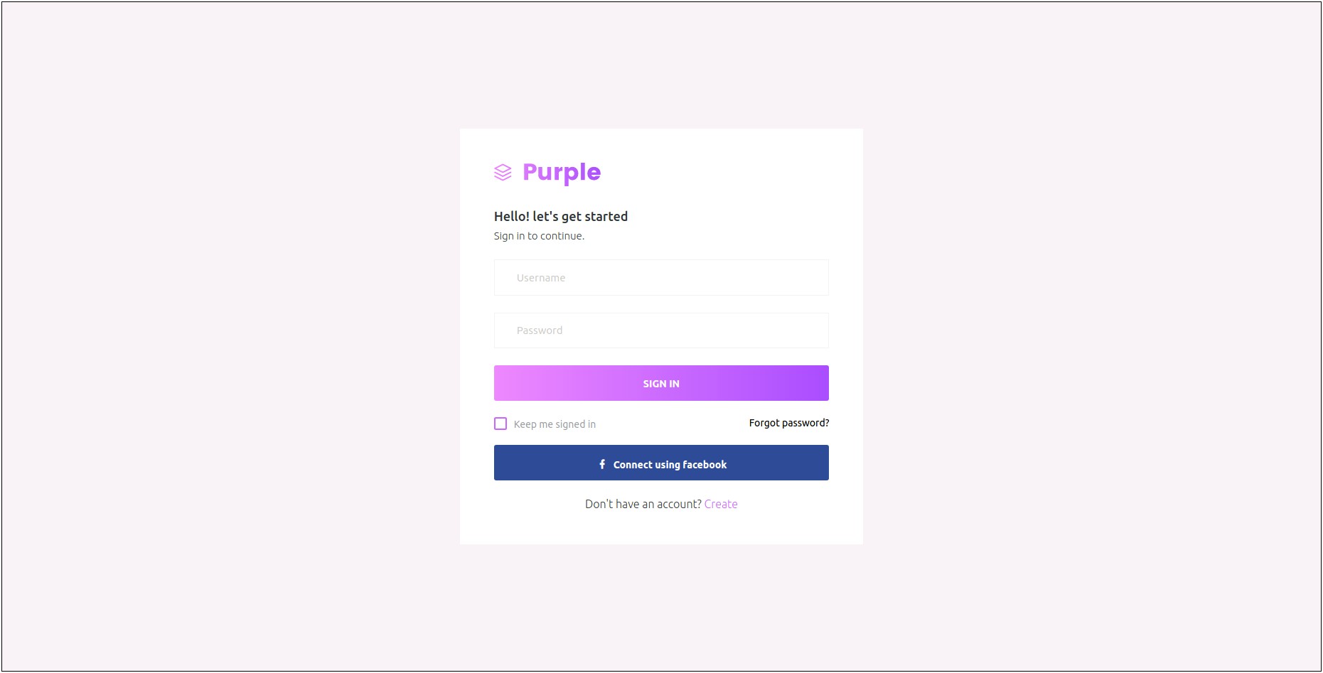 Bootstrap Login Html Template Free Download