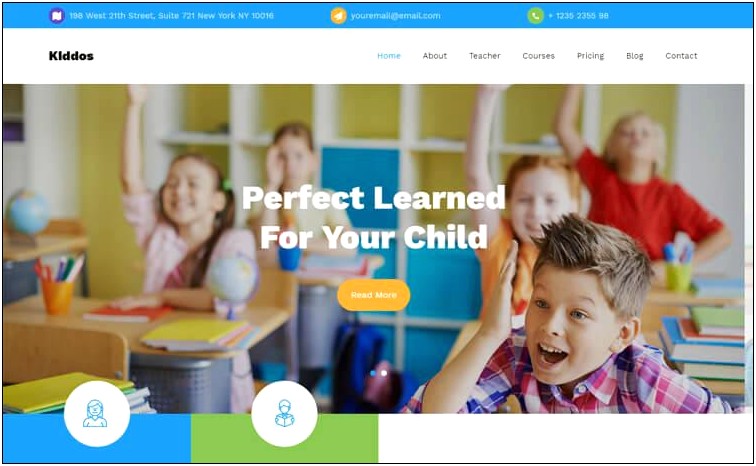 Bootstrap Responsive Educational Templates Free Download