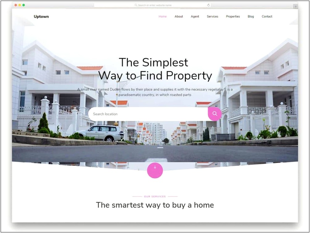 Bootstrap Responsive Real Estate Template Free Download