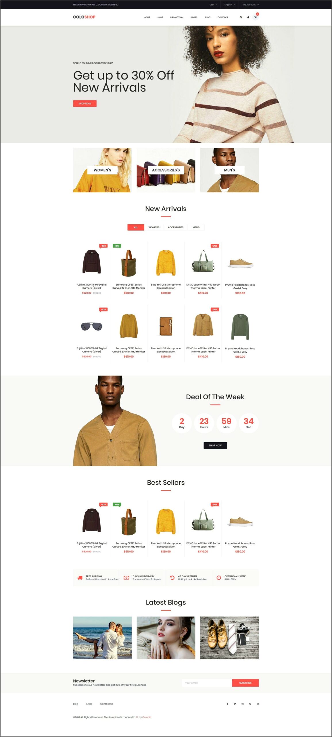 Bootstrap Simple Ecommerce Template Bootstrap Free