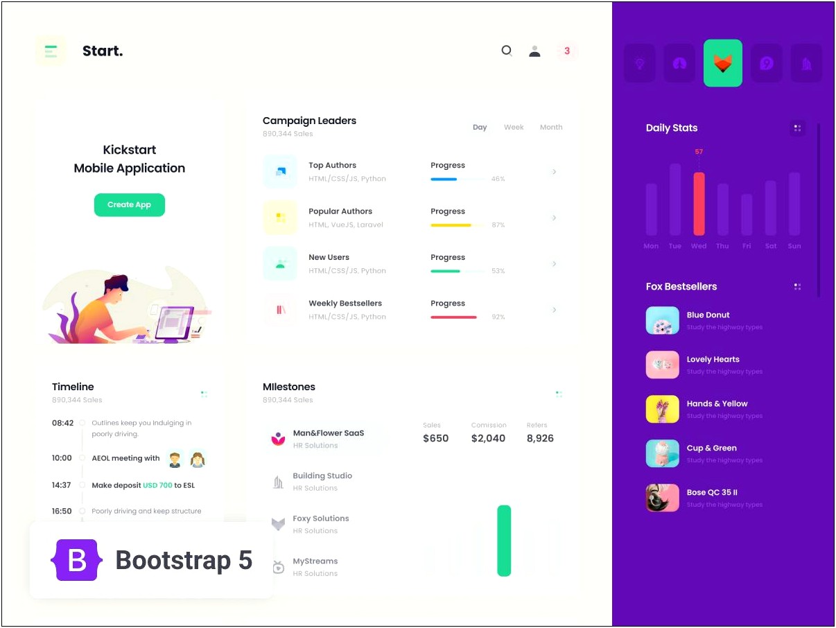 Bootstrap Templates Free Download For Java