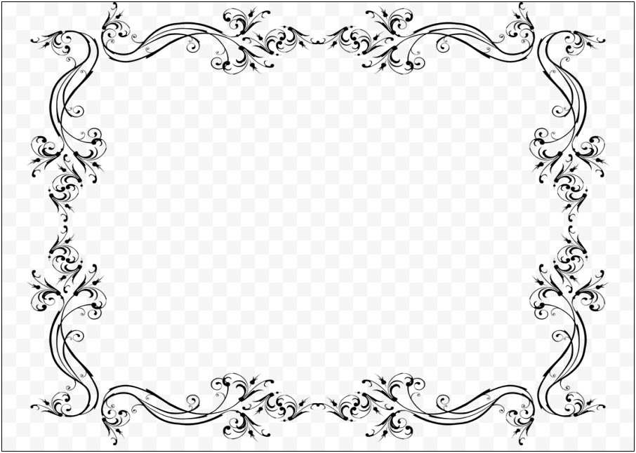 Borders For Wedding Invitations Free Download