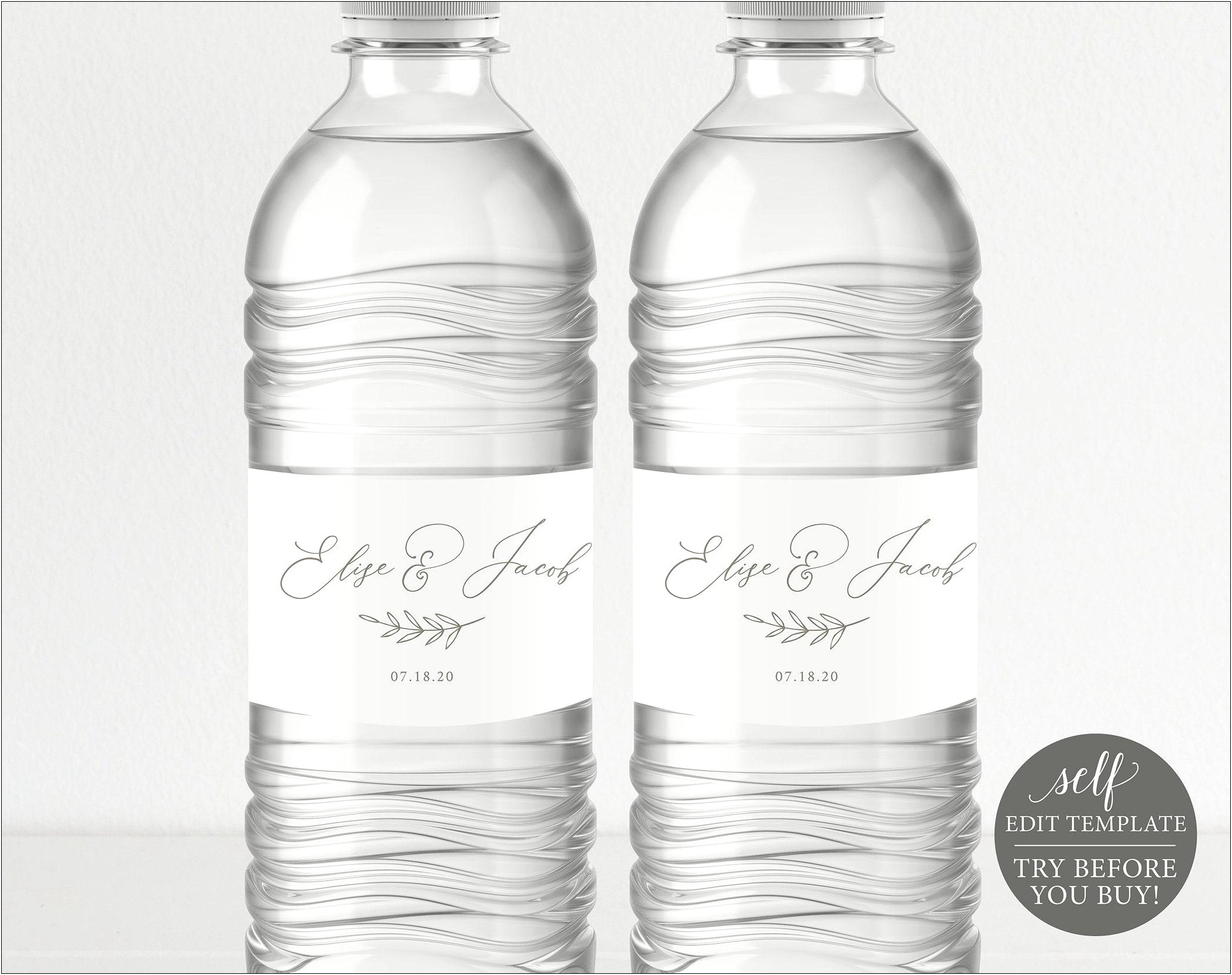 Bottle Label Design Templates Free Download
