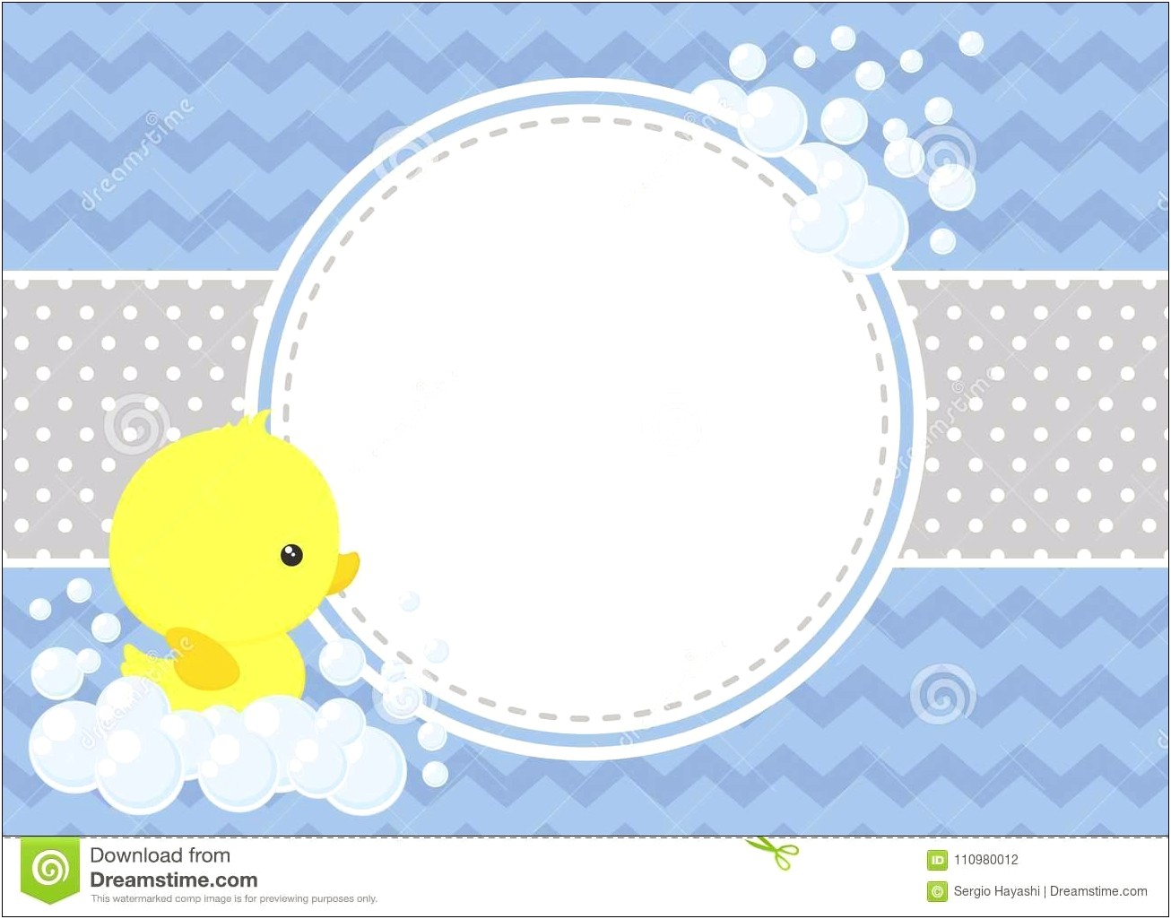 Boy Baby Shower Duck Invitations Free Template