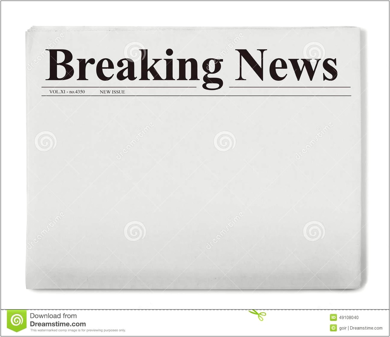 Breaking News Powerpoint Template Free Download