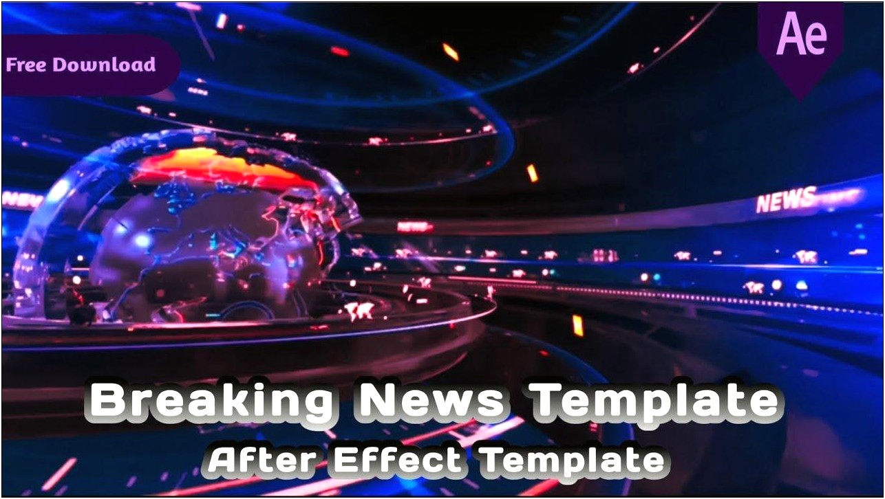 Breaking News Template After Effects Free Download