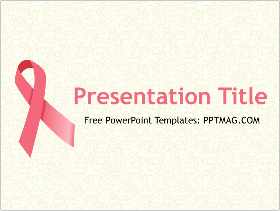 Breast Cancer Powerpoint Template Free Download