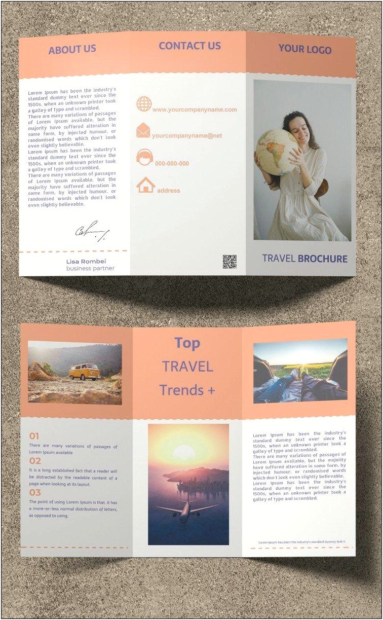 Brochure Templates For Vacation Brochure Free