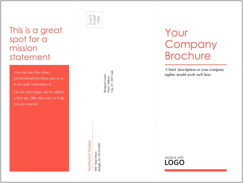 Brochure Templates Free Download For Word 2010