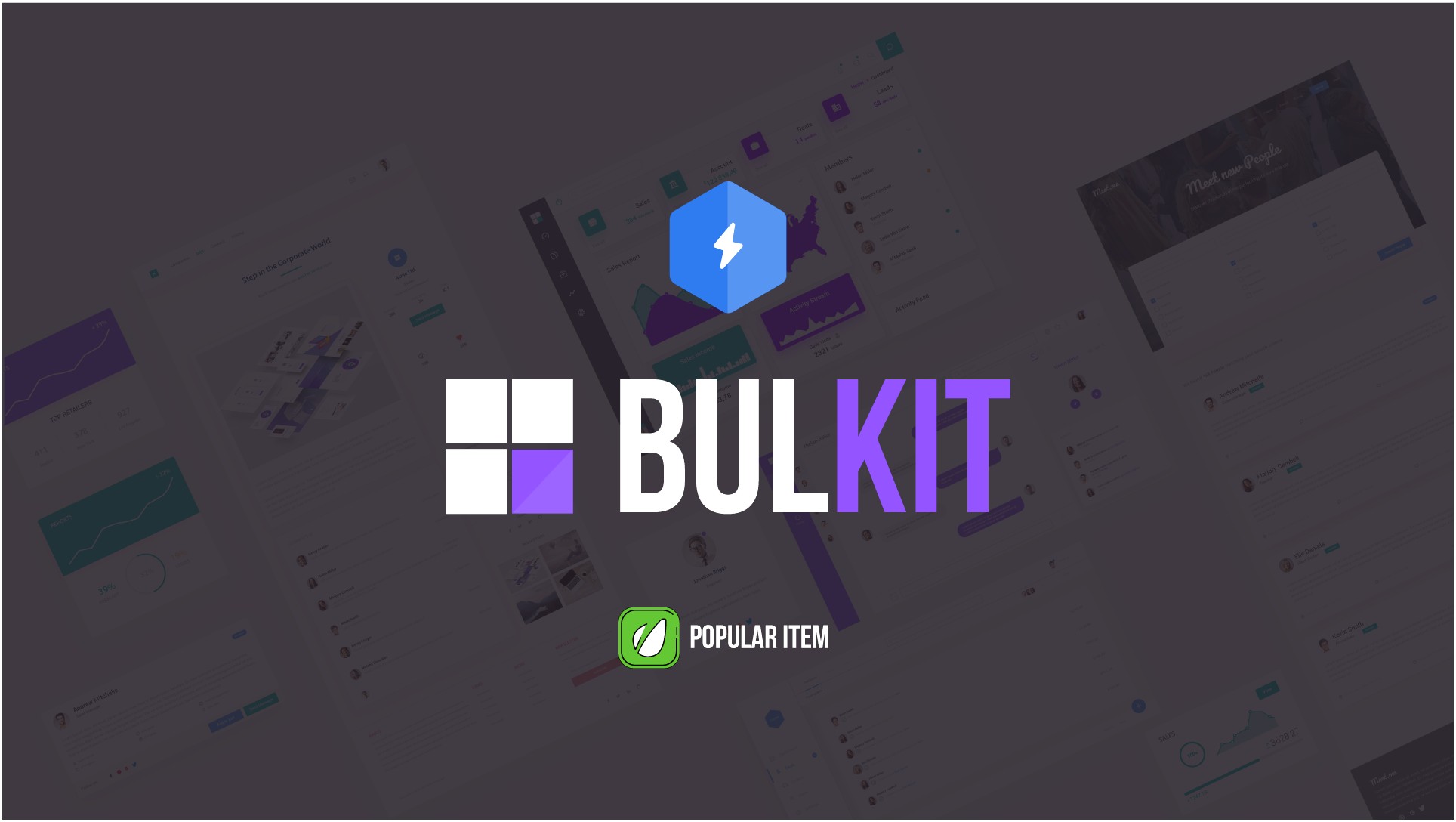 Bulkit Agency Startup And Saas Template Free Download
