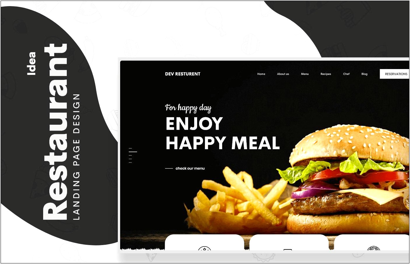 Burger House Restaurant Html Template Free Download
