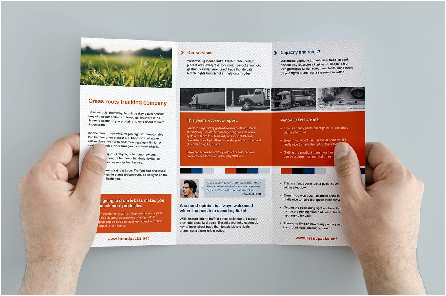 Business Brochure Template Free Psd Download