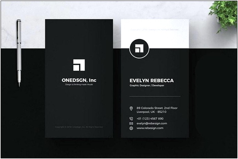 Business Card Blank Template Free For Google Docs