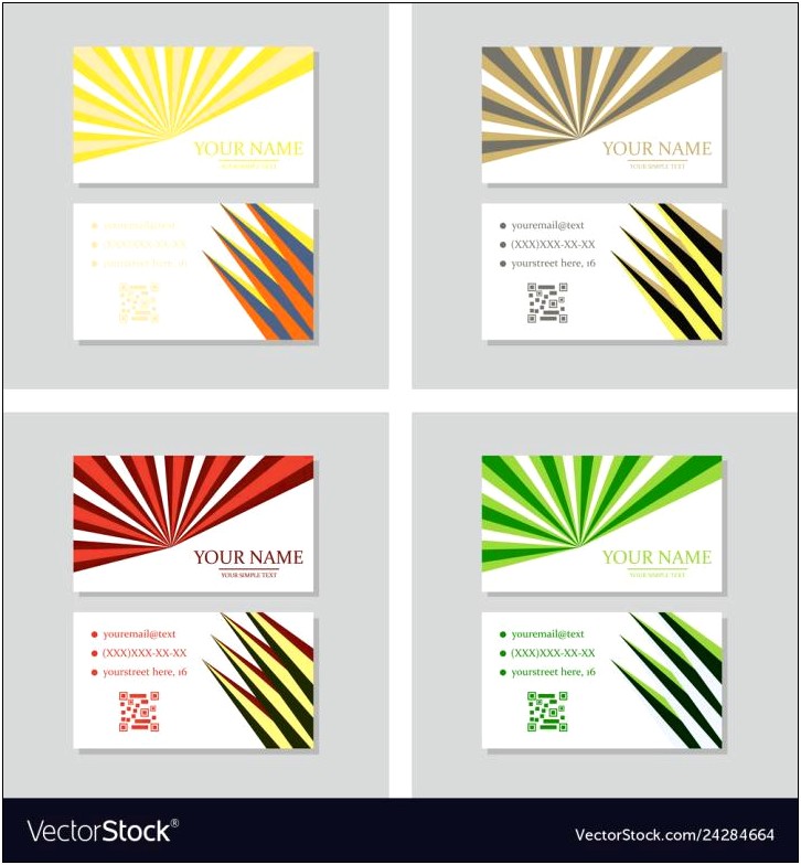 Business Card Box Template Vector Free Download