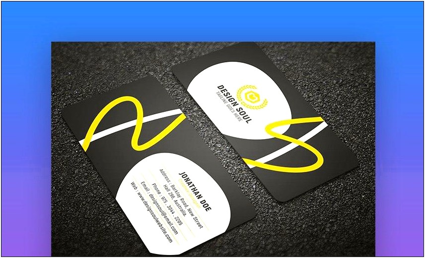 Business Card Free Template Download Psd