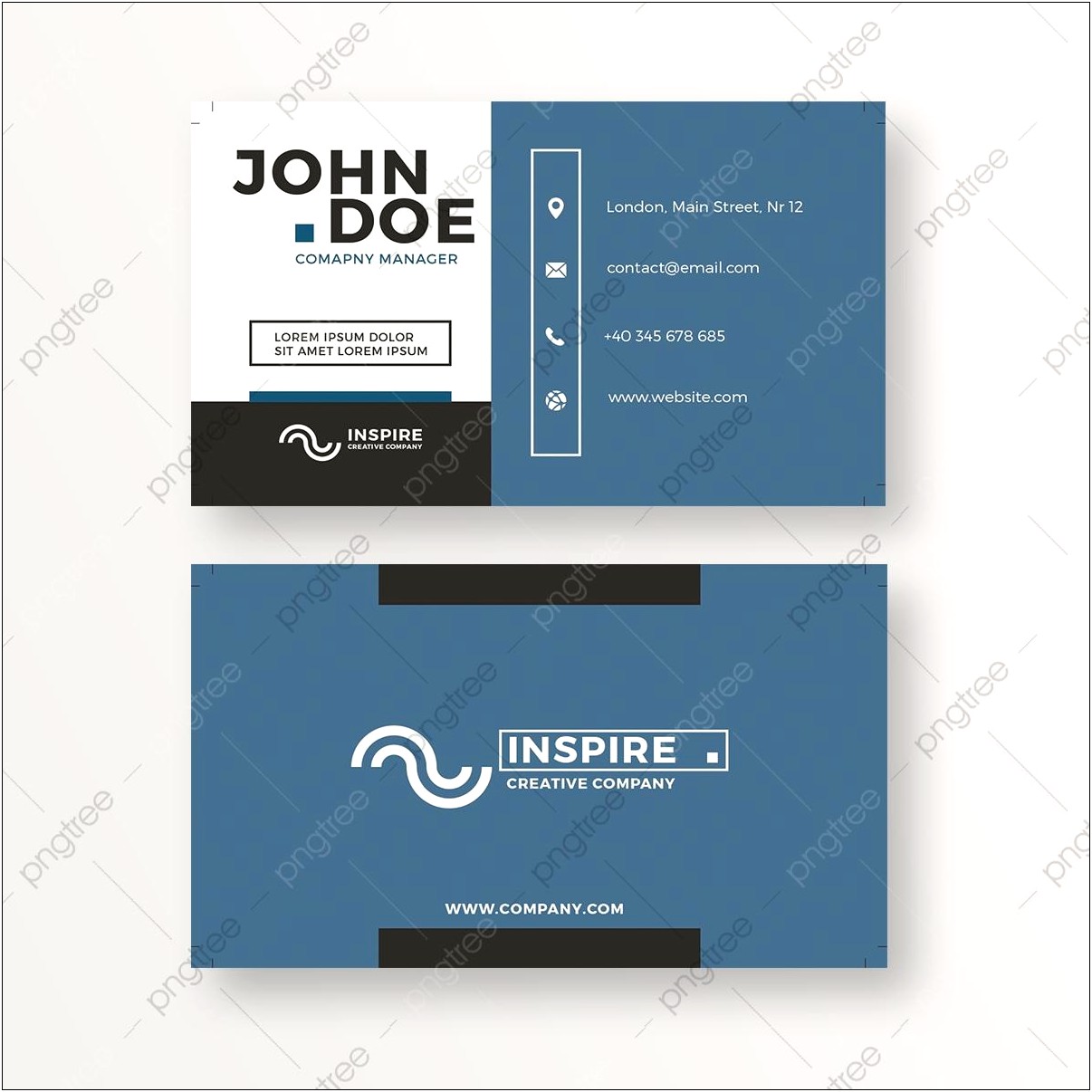 Business Card Photoshop Template Psd Free