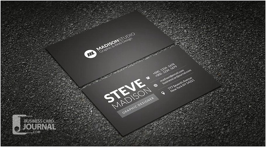 Business Card Psd Template Download Free