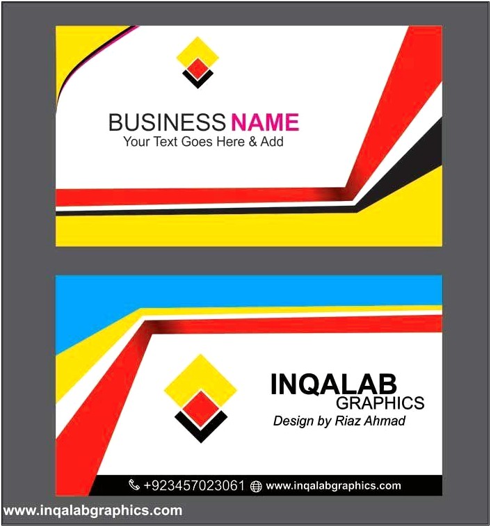 Business Card Template Free Download Corel Draw
