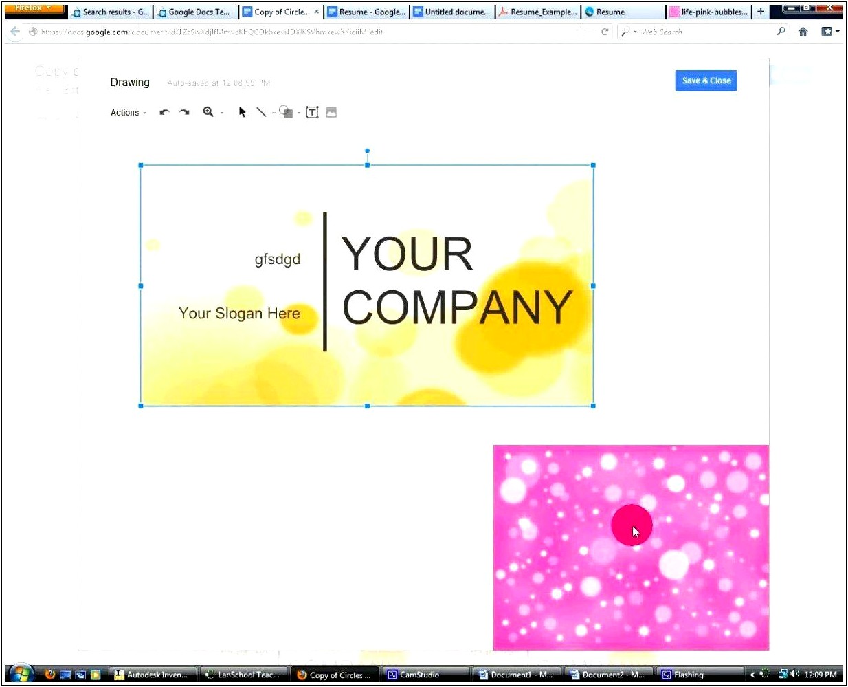 Business Card Template Free Google Docs