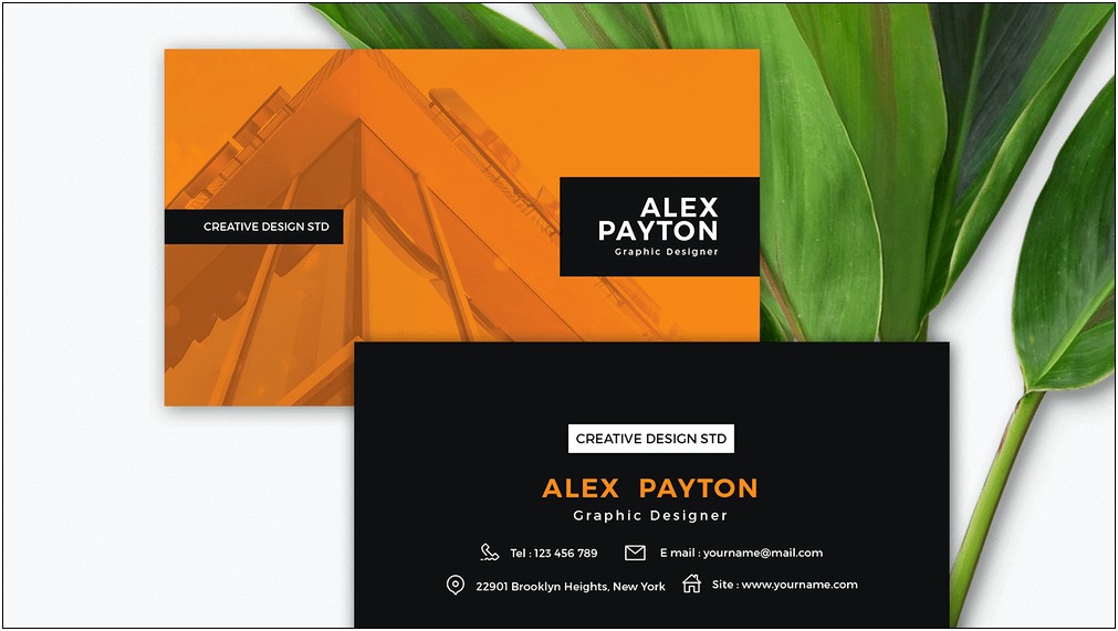 Business Card Templates Free Download Powerpoint