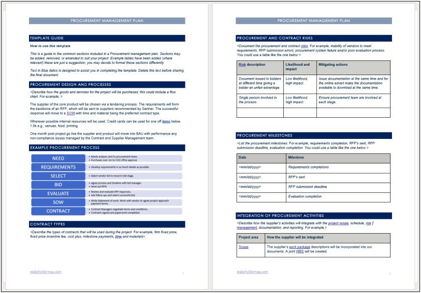 Business Case Template Word Free Download