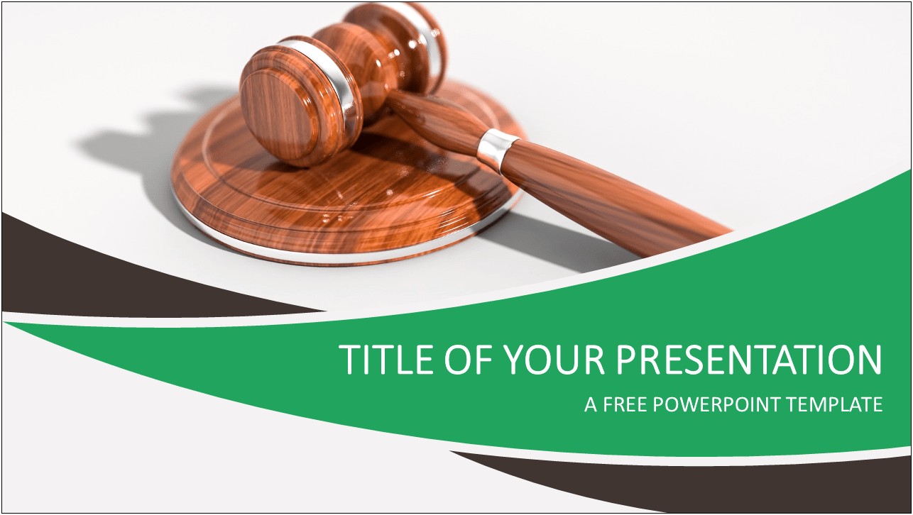 Business Law Ppt Templates Free Download