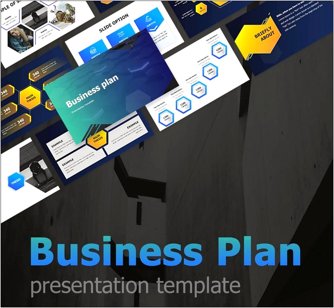Business Plan Template For Powerpoint Free