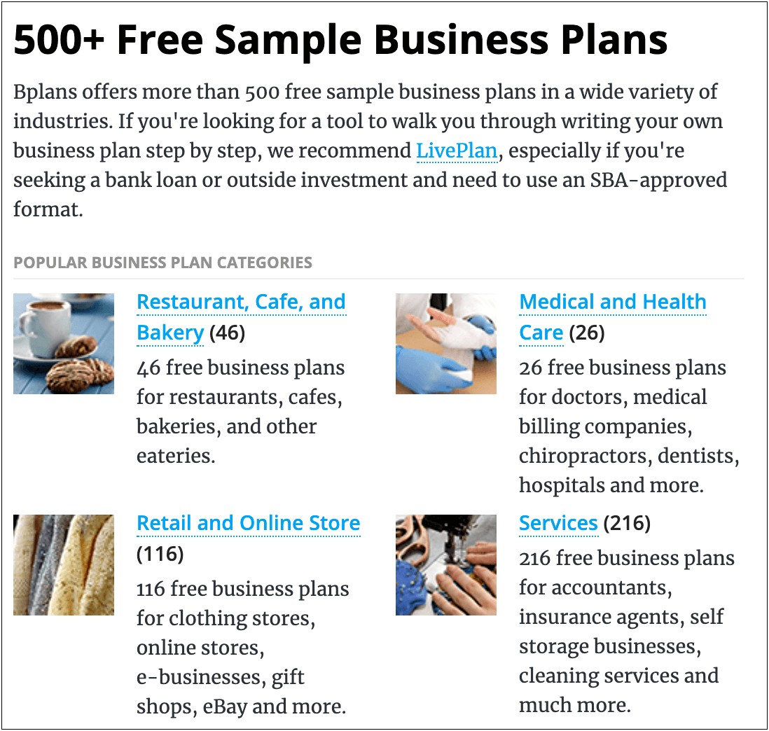 Business Plans For Cafes Free Templates