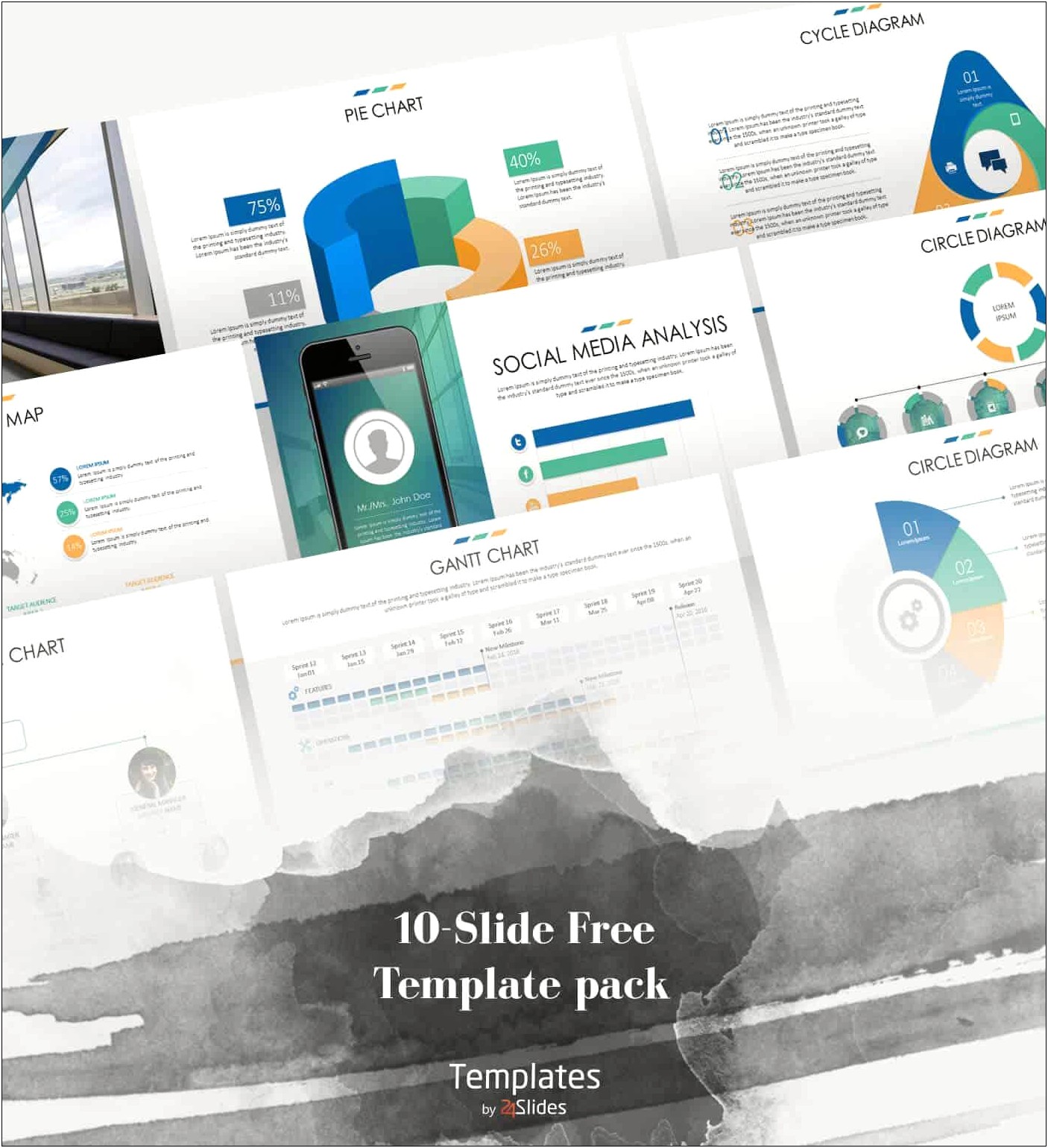 Business Powerpoint Presentation Template Graphicriver Free Download