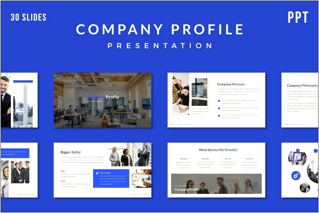 Business Profile Template Word Free Download