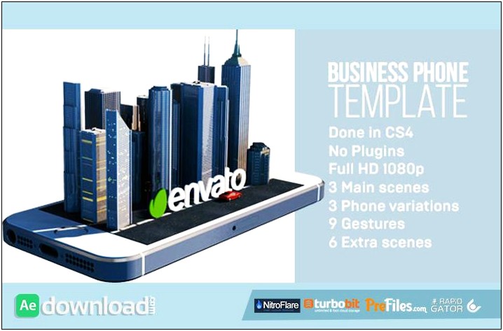 Business Promo After Effects Templates Free