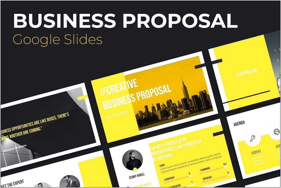 Business Proposal Powerpoint Template Download Free