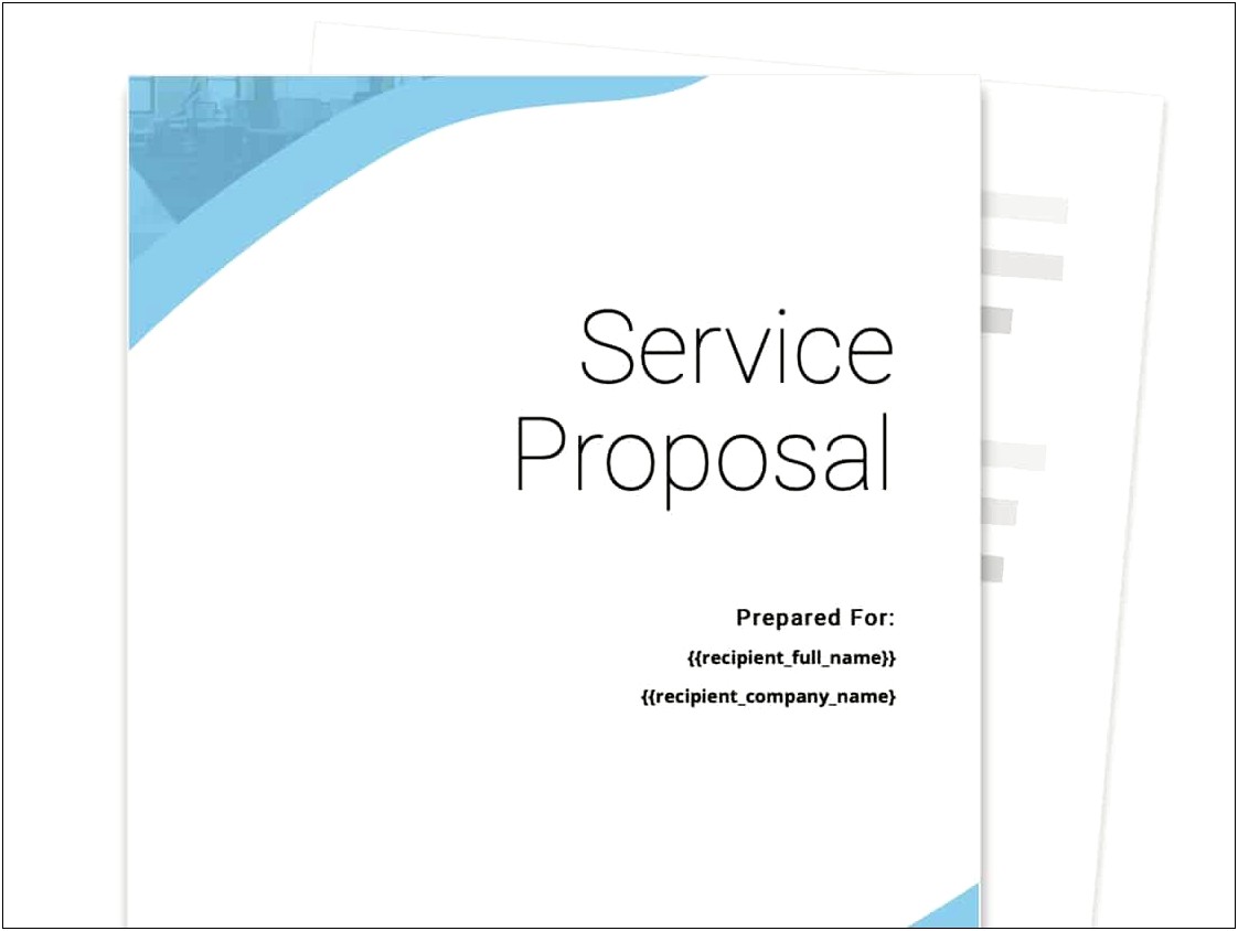 Business Proposal Template Microsoft Word Free Download