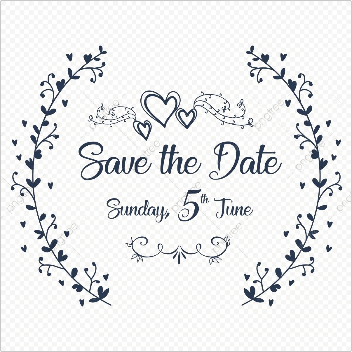 Business Save The Date Template Free Download