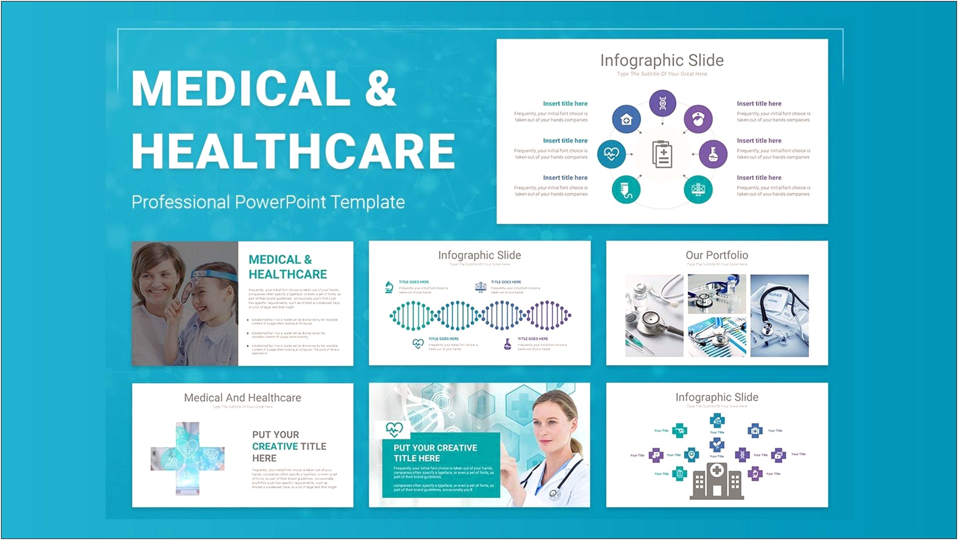Business Slide Template Free Download Healthcare